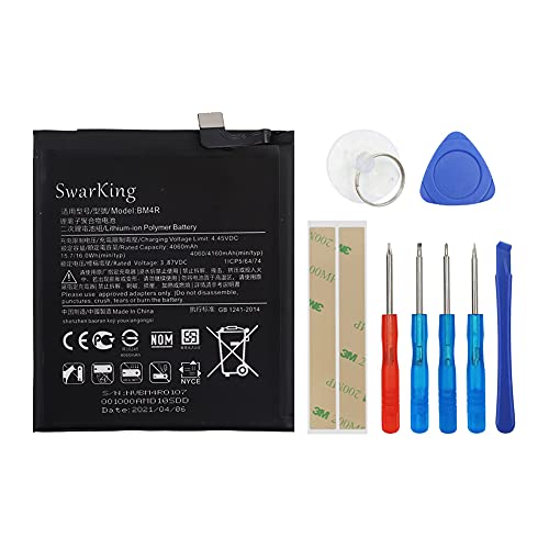 SwarKing Ersatz Akku BM4R Kompatibel mit Mi 10 Lite 5G M2007J17G with Toolkit SwarKing Ersatz Akku BM4R Kompatibel mit Mi 10 Lite 5G M2007J17G with Toolkit von SwarKing
