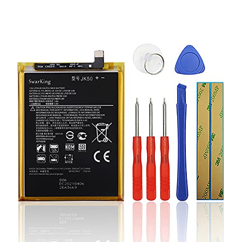SwarKing Ersatz Akku JK50 Kompatibel mit Moto G7 Power XT1955 & Moto One Power XT1942 & Moto G8 Power Lite XT2055-2 with Toolkit SwarKing Ersatz Akku JK50 Kompatibel mit Moto G7 Power XT1955 & Moto One Power XT1942 & Moto G8 Power Lite XT2055-2 with Toolkit von SwarKing