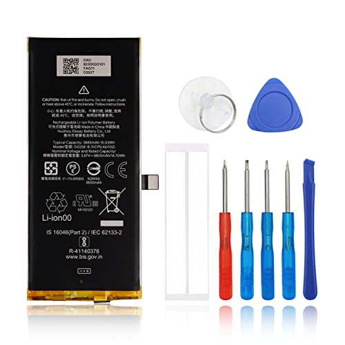 SwarKing Ersatz Akku Kompatibel mit Google Pixel 4a 5G GD1YQ, G025I G025E-B with Toolkit SwarKing Ersatz Akku Kompatibel mit Google Pixel 4a 5G GD1YQ, G025I G025E-B with Toolkit von SwarKing