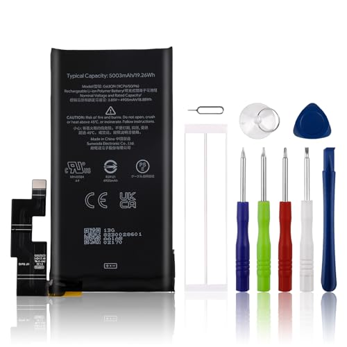 SwarKing Ersatz Akku G63QN Kompatibel mit Google Pixel 6 Pro G8VOU GLUOG G85KQ with Toolkit SwarKing Ersatz Akku G63QN Kompatibel mit Google Pixel 6 Pro G8VOU GLUOG G85KQ with Toolkit von SwarKing