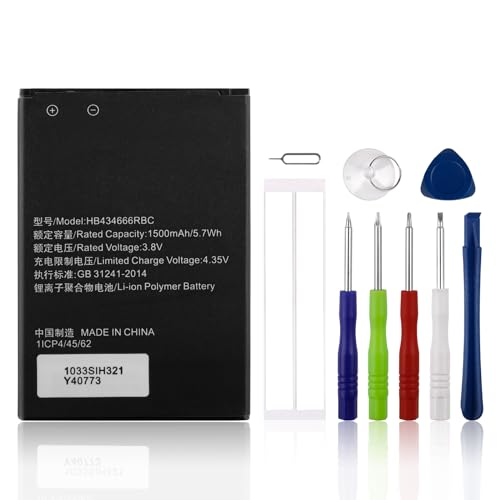 SwarKing Ersatz Akku Kompatibel mit HB434666RBC Huawei E5573 / E5575 / E5577 / E5776 / Vodafone R216 Router WiFi Mobile W-LAN Hotspots Mobile Router with Toolkit SwarKing Ersatz Akku Kompatibel mit HB434666RBC Huawei E5573 / E5575 / E5577 / E5776 / Vodafone R216 Router WiFi Mobile W-LAN Hotspots Mobile Router with Toolkit von SwarKing