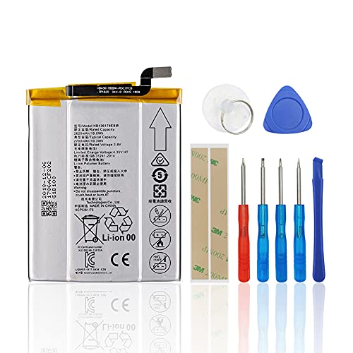 SwarKing Ersatz Akku Kompatibel mit Huawei Mate S CRR-UL00, CRR-L09, CRR-UL20 HB436178EBW with Toolkit von SwarKing