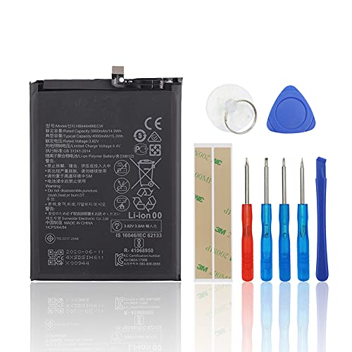 SwarKing Ersatz Akku Kompatibel mit Huawei P Smart Z/nova 5i/ Honor 9X Pro/Enjoy 10plus HB446486ECW with Toolkit SwarKing Ersatz Akku Kompatibel mit Huawei P Smart Z/nova 5i/ Honor 9X Pro/Enjoy 10plus HB446486ECW with Toolkit von SwarKing