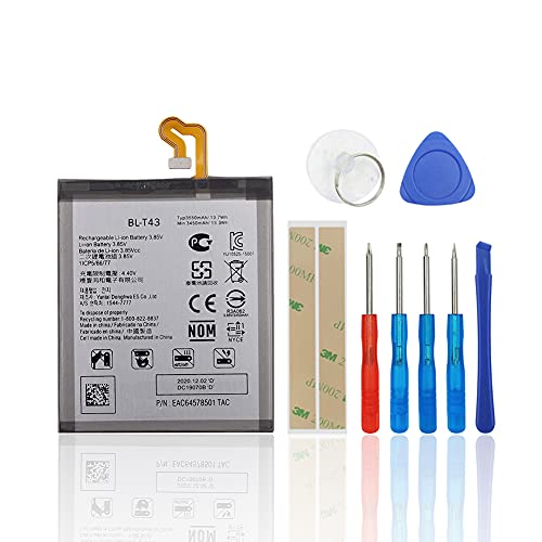 SwarKing Ersatz Akku Kompatibel mit LG G8S ThinQ LMG810, LM-G810, LMG810EAW BL-T43 with Toolkit SwarKing Ersatz Akku Kompatibel mit LG G8S ThinQ LMG810, LM-G810, LMG810EAW BL-T43 with Toolkit von SwarKing