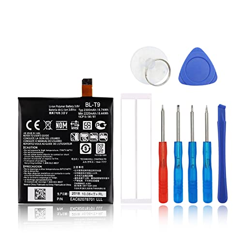 SwarKing Ersatz Akku Kompatibel mit LG Google Nexus 5 LG D820 D821 BL-T9 with Toolkit SwarKing Ersatz Akku Kompatibel mit LG Google Nexus 5 LG D820 D821 BL-T9 with Toolkit von SwarKing