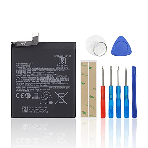 SwarKing Ersatz Akku Kompatibel mit Mi 9T Pro/Redmi K20 Pro BP40 with Toolkit SwarKing Ersatz Akku Kompatibel mit Mi 9T Pro/Redmi K20 Pro BP40 with Toolkit von SwarKing