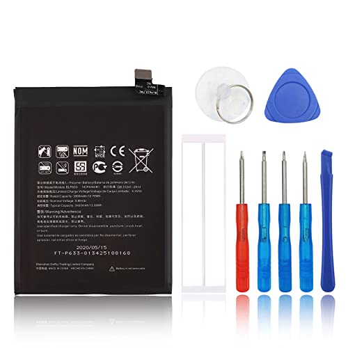 SwarKing Ersatz Akku Kompatibel mit OnePlus 3T A3010, A3003 Smartphone BLP633 with Toolkit SwarKing Ersatz Akku Kompatibel mit OnePlus 3T A3010, A3003 Smartphone BLP633 with Toolkit von SwarKing