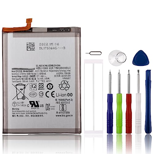 SwarKing Ersatz Akku Kompatibel mit Samsung Galaxy A53 5G A536B SM-A536 EB-BA336ABY with Toolkit von SwarKing