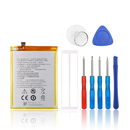 SwarKing Ersatz Akku Kompatibel mit ZTE Blade V7 Max Blade V7 Max Dual SIM Li3930T44P8h866534 with Toolkit SwarKing Ersatz Akku Kompatibel mit ZTE Blade V7 Max Blade V7 Max Dual SIM Li3930T44P8h866534 with Toolkit von SwarKing