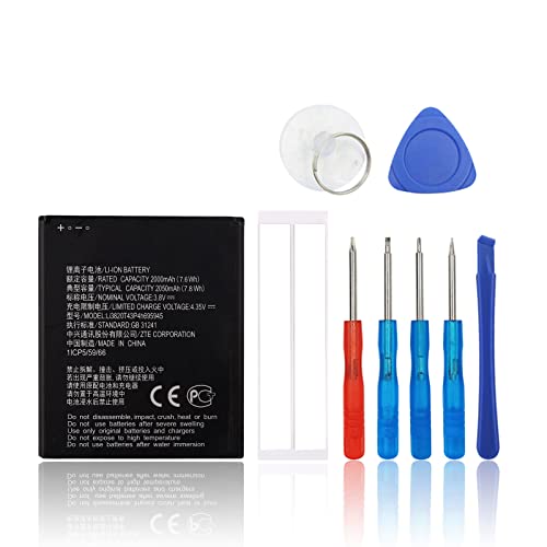 SwarKing Ersatz Akku Kompatibel mit ZTE Smartphone Blade A3 2020 & ZTE Blade L8 1ICP5/59/66 Li3820T43P4h695945 with Toolkit SwarKing Ersatz Akku Kompatibel mit ZTE Smartphone Blade A3 2020 & ZTE Blade L8 1ICP5/59/66 Li3820T43P4h695945 with Toolkit von SwarKing