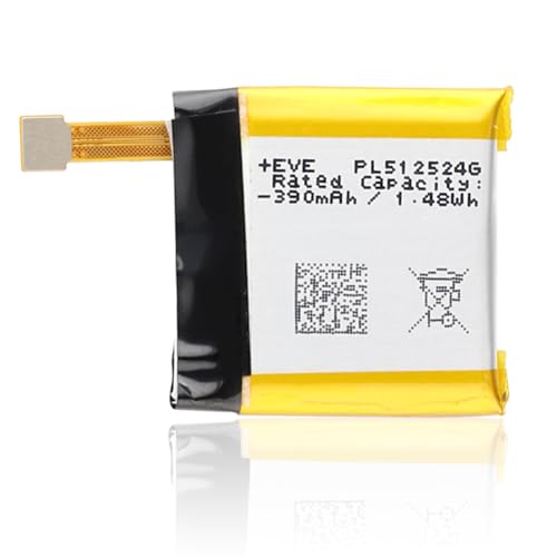 SwarKing Ersatz Akku PL512524G Kompatibel mit Huawei T-rex A1918 A1808 A1801 A1811 Smartwatch Watch SwarKing Ersatz Akku PL512524G Kompatibel mit Huawei T-rex A1918 A1808 A1801 A1811 Smartwatch Watch von SwarKing