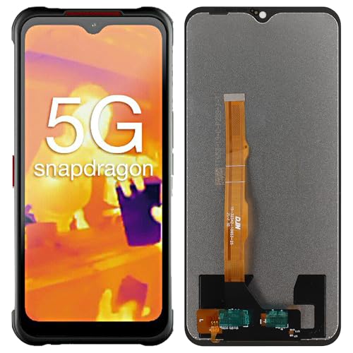 SwarKing Ersatz kompatibel mit AGM Glory Pro 5G (Schwarz ohne Rahmen) LCD Display Touchscreen Digitizer Montage mit Reparaturwerkzeugen von SwarKing