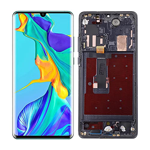 SwarKing LCD Display kompatibel mit Huawei P30 Pro Huawei P30 Pro VOG-L29 L09 6.47 Touch Screen Digitizer (Schwarz mit Rahmen) Ersatzteile mit kostenlosen Werkzeugen von SwarKing