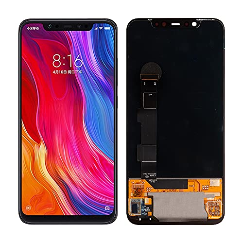 SwarKing LCD Display kompatibel mit Mi 8 Touch Screen Digitizer (Schwarz ohne Rahmen) Ersatzteile mit kostenlosen Werkzeugen von SwarKing