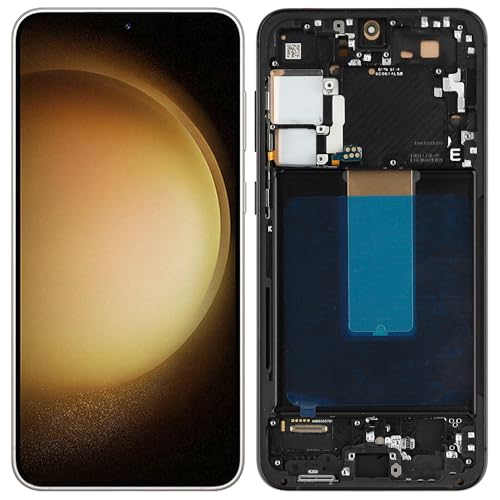 SwarKing OLED Digital Display Ersatz kompatibel mit für Samsung Galaxy S23 Plus (Schwarz mit Rahmen) LCD Display Touch Screen Digitizer Montage mit Reparaturwerkzeug von SwarKing