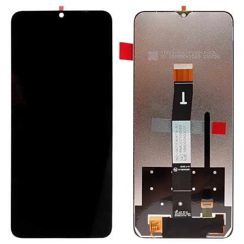 SwarKing OLED-Display, kompatibel mit Redmi 12C (Schwarz ohne Rahmen), Touchscreen-Digitizer mit Reparaturwerkzeugen von SwarKing