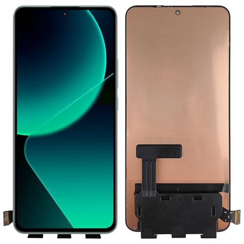 SwarKing TFT Digital Display Ersatz kompatibel mit für Xiaomi Mi 13T / 13T Pro (Schwarz mit Rahmen) LCD Display Touch Screen Digitizer Montage mit Reparaturwerkzeug von SwarKing