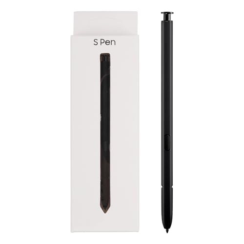 Swarking S Stylus Touch S Pen Kompatibel mit Samsung Galaxy S23 Ultra SM-S918 S Pen No Bluetooth (Schwarz) von SwarKing