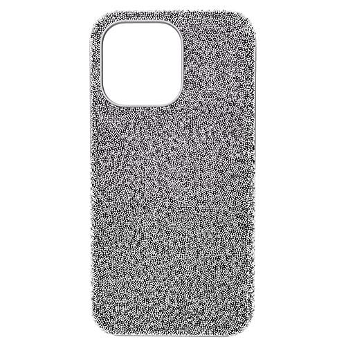 Swarovski High Smartphone-Schutzhülle für Das iPhone 13 Pro, Silberne Handyhülle mit Strahlenden Swarovski Kristallen von Swarovski