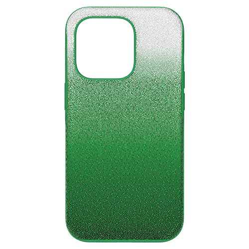 Swarovski High Smartphone-Schutzhülle für Das iPhone 14 Pro, Grüne Handyhülle mit Strahlenden Elementen von Swarovski