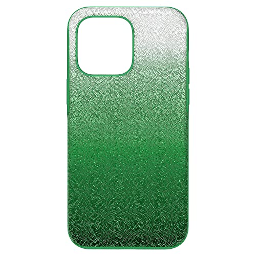 Swarovski High Smartphone-Schutzhülle für Das iPhone 14 Pro Max, Grüne Handyhülle mit Strahlenden Elementen von Swarovski