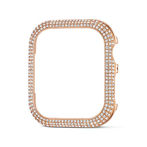 Swarovski, Sparkling Gehäuserahmen passend zur Apple Watch ®, Roségoldfarben, 40 mm, One Size von Swarovski