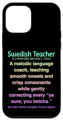 Schwedischlehrer Hülle für iPhone 12 mini von Swedish Teacher Gifts & apparels