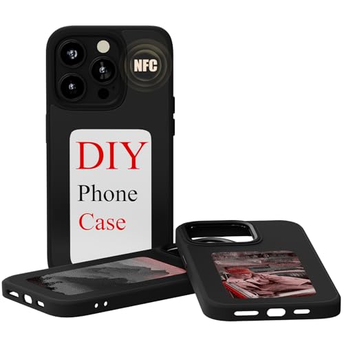 Schutzhülle für iPhone 15, mit 4 Farben, editierbarem E-Tintenbildschirm, NFC-Digital-DIY-Reframe-Kunst-Handyhülle, keine Fingerabdrücke, 1 Stück, Schwarz Schutzhülle für iPhone 15, mit 4 Farben, editierbarem E-Tintenbildschirm, NFC-Digital-DIY-Reframe-Kunst-Handyhülle, keine Fingerabdrücke, 1 Stück, Schwarz von SweeLe