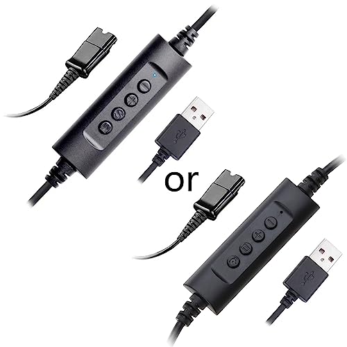 Headset-Schnelltrennkabel auf USB-Stecker, Adapter, USB-QD-Headset-Kabel, Headset-Kabel, Schnelltrennanschluss auf USB-USB-auf-Headset-Kabel Headset-Schnelltrennkabel auf USB-Stecker, Adapter, USB-QD-Headset-Kabel, Headset-Kabel, Schnelltrennanschluss auf USB-USB-auf-Headset-Kabel von Sweeaau