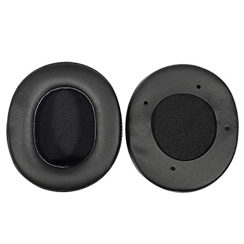 Sweeaau Ovale Ohrpolster, Schwamm-Kissenbezug für XL-Kopfhörer, Headset, XL-Kopfhörer, Ohrpolster von Sweeaau