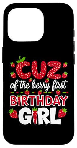 Cuz of the Berry Erstes Geburtstagskind Strawberry Cousin Cuz Hülle für iPhone 16 Pro Cuz of the Berry Erstes Geburtstagskind Strawberry Cousin Cuz Hülle für iPhone 16 Pro von Sweet Berry Strawberry First Birthday Girl Apparel