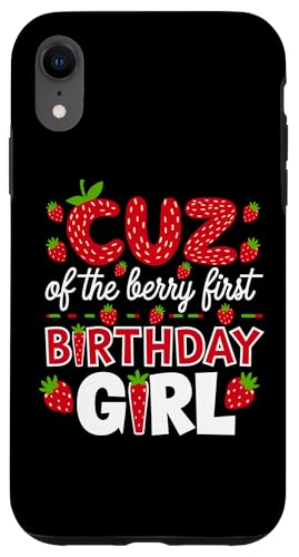 Cuz of the Berry Erstes Geburtstagskind Strawberry Cousin Cuz Hülle für iPhone XR Cuz of the Berry Erstes Geburtstagskind Strawberry Cousin Cuz Hülle für iPhone XR von Sweet Berry Strawberry First Birthday Girl Apparel