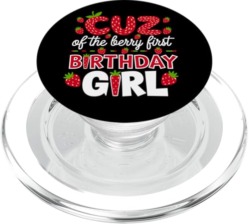 Cuz of the Berry Erstes Geburtstagskind Strawberry Cousin Cuz PopSockets PopGrip für MagSafe Cuz of the Berry Erstes Geburtstagskind Strawberry Cousin Cuz PopSockets PopGrip für MagSafe von Sweet Berry Strawberry First Birthday Girl Apparel