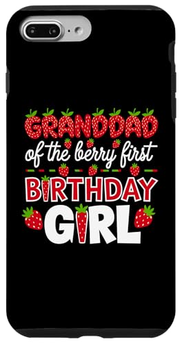 Granddad of the Berry, erstes Geburtstagskind, Erdbeeropa Hülle für iPhone 7 Plus/8 Plus Granddad of the Berry, erstes Geburtstagskind, Erdbeeropa Hülle für iPhone 7 Plus/8 Plus von Sweet Berry Strawberry First Birthday Girl Apparel