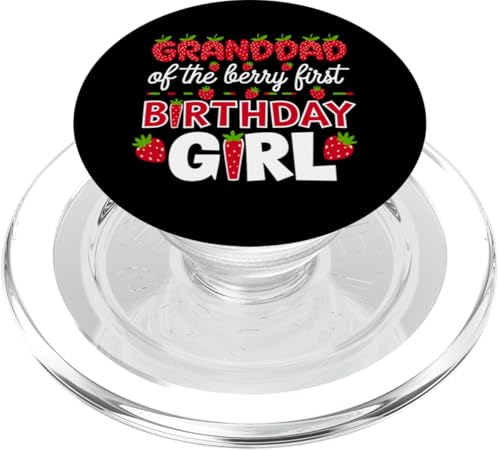 Granddad of the Berry, erstes Geburtstagskind, Erdbeeropa PopSockets PopGrip für MagSafe Granddad of the Berry, erstes Geburtstagskind, Erdbeeropa PopSockets PopGrip für MagSafe von Sweet Berry Strawberry First Birthday Girl Apparel