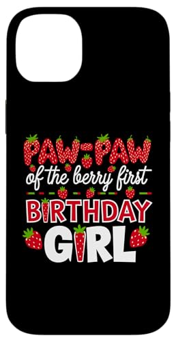 Paw Paw of the Berry Erster Geburtstag für Mädchen, Erdbeeropa Hülle für iPhone 14 Plus Paw Paw of the Berry Erster Geburtstag für Mädchen, Erdbeeropa Hülle für iPhone 14 Plus von Sweet Berry Strawberry First Birthday Girl Apparel
