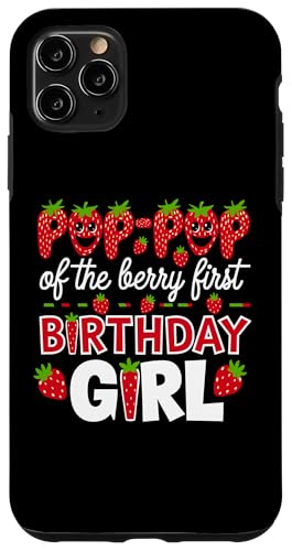 Pop Pop of the Berry Erstes Geburtstagskind, Erdbeeropa Hülle für iPhone 11 Pro Max Pop Pop of the Berry Erstes Geburtstagskind, Erdbeeropa Hülle für iPhone 11 Pro Max von Sweet Berry Strawberry First Birthday Girl Apparel