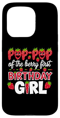 Pop Pop of the Berry Erstes Geburtstagskind, Erdbeeropa Hülle für iPhone 15 Pro von Sweet Berry Strawberry First Birthday Girl Apparel