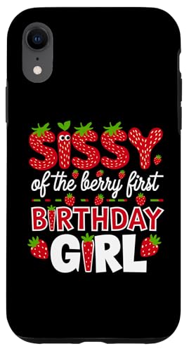 Sissy of the Berry Mädchen zum ersten Geburtstag Strawberry Sister Sis Hülle für iPhone XR Sissy of the Berry Mädchen zum ersten Geburtstag Strawberry Sister Sis Hülle für iPhone XR von Sweet Berry Strawberry First Birthday Girl Apparel