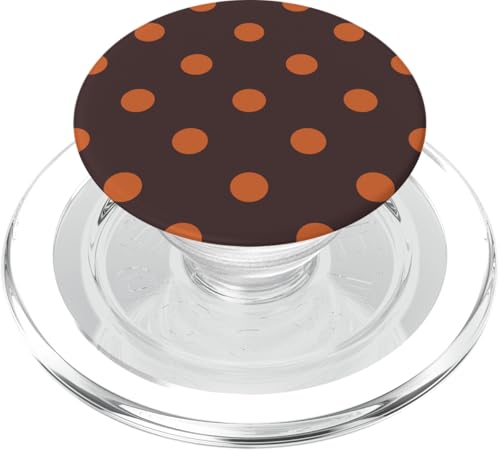 Süß, Orange und Braun, gepunktetes Muster PopSockets PopGrip für MagSafe Süß, Orange und Braun, gepunktetes Muster PopSockets PopGrip für MagSafe von Sweet Polka Dot Designs