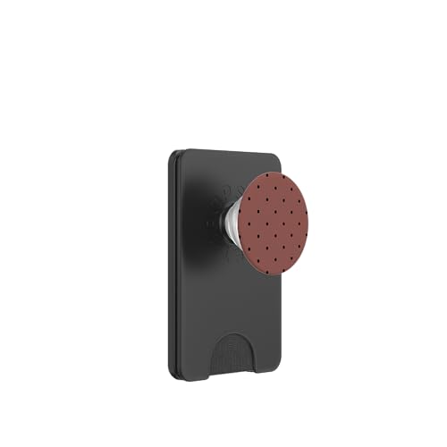 Süß, schwarz und braun, gepunktet PopSockets PopWallet für MagSafe Süß, schwarz und braun, gepunktet PopSockets PopWallet für MagSafe von Sweet Polka Dot Designs