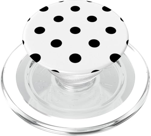 Süß, schwarz und weiß, gepunktet PopSockets PopGrip für MagSafe Süß, schwarz und weiß, gepunktet PopSockets PopGrip für MagSafe von Sweet Polka Dot Designs