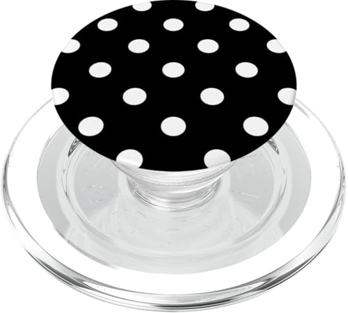 Süß, schwarz und weiß, gepunktet PopSockets PopGrip für MagSafe Süß, schwarz und weiß, gepunktet PopSockets PopGrip für MagSafe von Sweet Polka Dot Designs