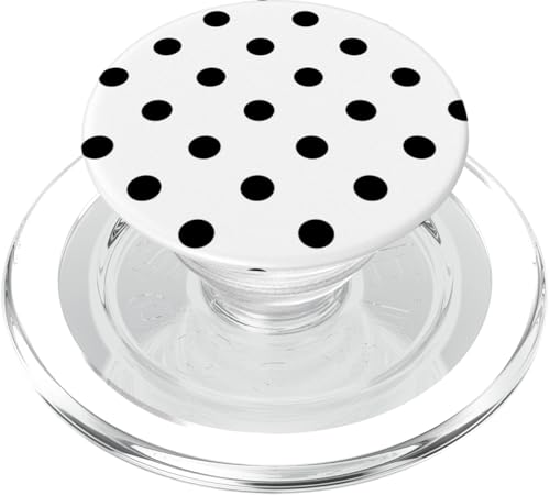 Süß, schwarz und weiß, gepunktet PopSockets PopGrip für MagSafe Süß, schwarz und weiß, gepunktet PopSockets PopGrip für MagSafe von Sweet Polka Dot Designs