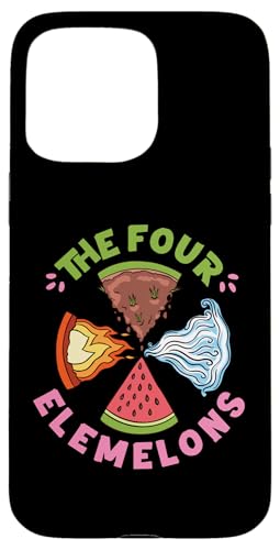 Die vier Elemelonen Wassermelone Hülle für iPhone 15 Pro Max Die vier Elemelonen Wassermelone Hülle für iPhone 15 Pro Max von Sweet Watermelon Designs For Summer And Beach