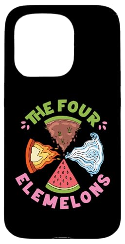 Die vier Elemelonen Wassermelone Hülle für iPhone 15 Pro Die vier Elemelonen Wassermelone Hülle für iPhone 15 Pro von Sweet Watermelon Designs For Summer And Beach