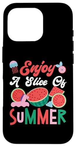 Genießen Sie ein Stück Sommer-Wassermelone Hülle für iPhone 16 Pro Genießen Sie ein Stück Sommer-Wassermelone Hülle für iPhone 16 Pro von Sweet Watermelon Designs For Summer And Beach
