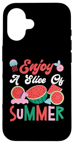 Genießen Sie ein Stück Sommer-Wassermelone Hülle für iPhone 16 Genießen Sie ein Stück Sommer-Wassermelone Hülle für iPhone 16 von Sweet Watermelon Designs For Summer And Beach