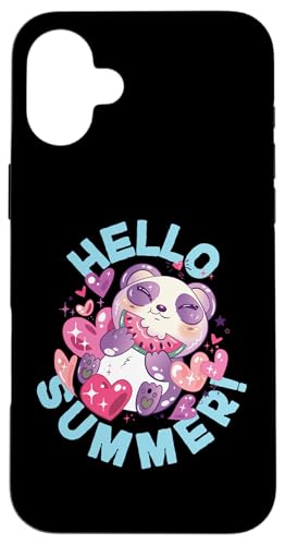 Hallo Sommer! Watermelon Hülle für iPhone 16 Plus Hallo Sommer! Watermelon Hülle für iPhone 16 Plus von Sweet Watermelon Designs For Summer And Beach