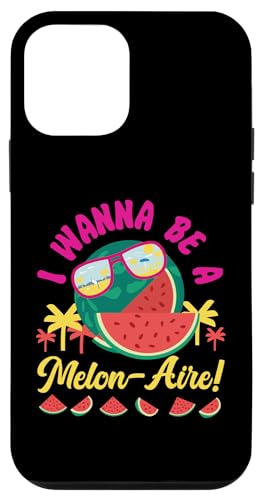 I Wanna Be A Melon-Aire! Wassermelone Hülle für iPhone 12 mini von Sweet Watermelon Designs For Summer And Beach